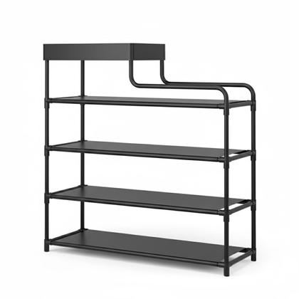 Imagem de Sapateira Porta Sapato Premium Desmontavel Organizador Multiuso 15 Pares 5 Andares