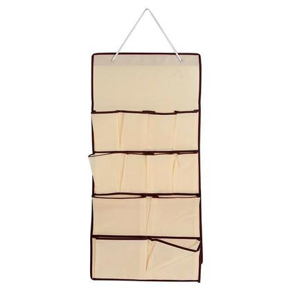 Imagem de Sapateira Porta Vertical 12 Bolsos Divisórias Organizador De Sapatos Calçados Sandálias Multiuso