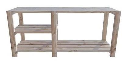 Imagem de Sapateira Reforçada Minimalista 100% Pinus Saltos Oferta
