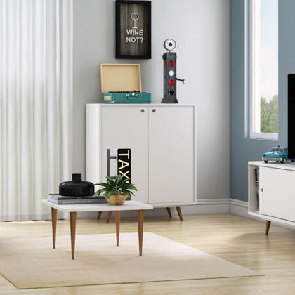 Imagem de Sapateira Retrô Plus Branco