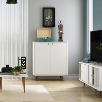 Imagem de Sapateira Retrô Plus Branco