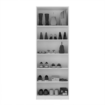 Imagem de Sapateira Sublime 2 Portas com Espelho 100% Mdf Branca - Mambel