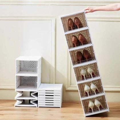 Imagem de Sapateira Vertical Caixa Sapato Tênis 6 Andares