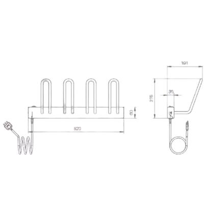 Imagem de Sapateiro Seccare 2 Pares Pintado Branco 127v 1174