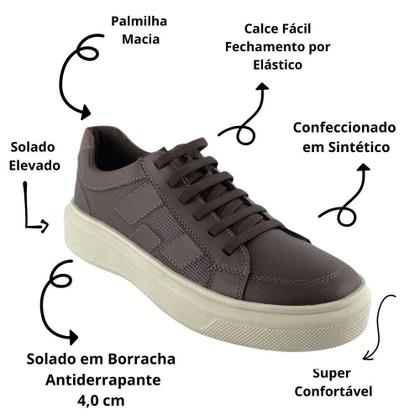 Imagem de Sapatênis Bkarellus Masculino Casual LO707