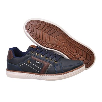 Imagem de Sapatênis Casua Zappy Com Recortes Marrom