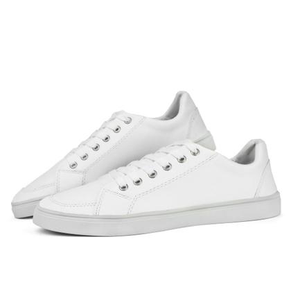 Imagem de Sapatenis Casual Confortável Branco Sw Shoes Com Relógio E Carteira