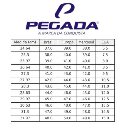Imagem de Sapatênis Casual de Couro Masculino Pegada 110501-09 Marinho