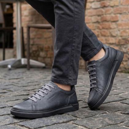 Imagem de Sapatenis Couro Rafarillo Você + Alto Masculino