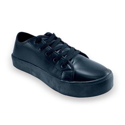 Imagem de Sapatenis Dara Preto com Sola Preta - ULLY