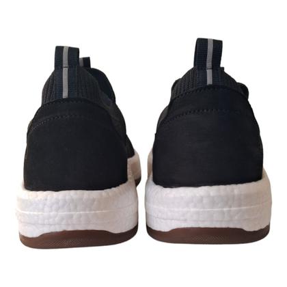 Imagem de Sapatênis de Tecido com Couro Masculino Democrata Knit Pulse