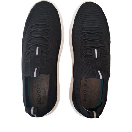 Imagem de Sapatênis de Tecido com Couro Masculino Democrata Knit Pulse