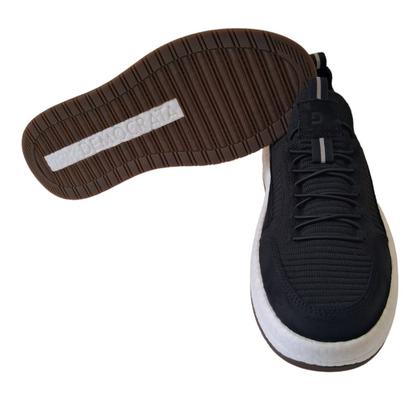 Imagem de Sapatênis de Tecido com Couro Masculino Democrata Knit Pulse