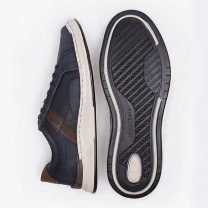 Imagem de Sapatênis Denim Loop De Couro Navy