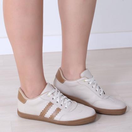 Imagem de Sapatênis Feminino Casual Rasteiro Leve e Confortável