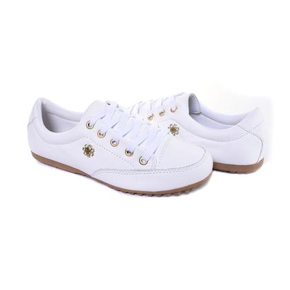 Imagem de Sapatênis Feminino Em Couro Casual e Confortável Para o Seu Dia a Dia