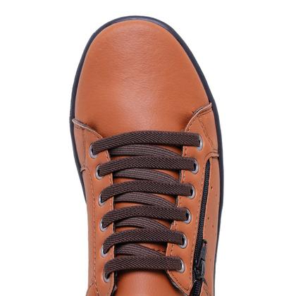 Imagem de Sapatênis Masculino Casual Fechamento Elastico e Ziper