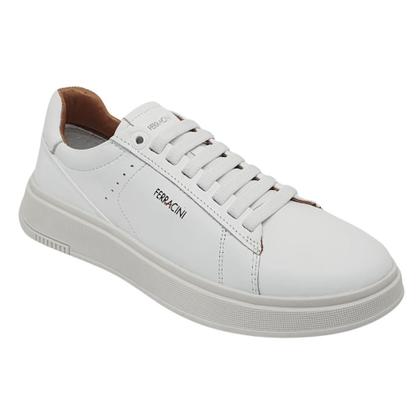 Imagem de Sapatênis Masculino Couro Confortavel Flatform Ferracini Logan Plataforma 