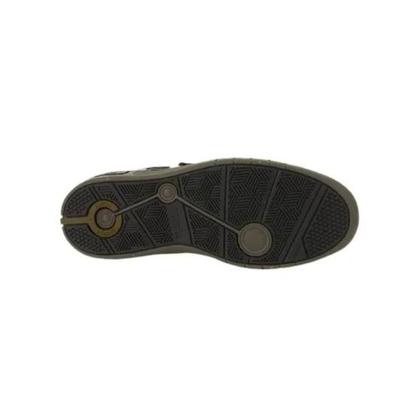 Imagem de Sapatênis Masculino Pegada Plus Size Couro Anilina Marrom Pinhão Elástico Zíper