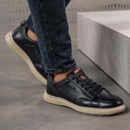 Imagem de Sapatênis Pegada 112201 Masculino Preto