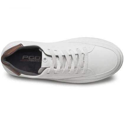 Imagem de Sapatênis Pegada 172103 Masculino Branco