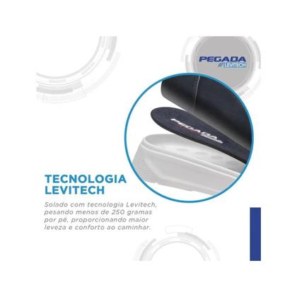 Imagem de Sapatênis Pegada Casual em Couro 111902-08 Masculino Bege
