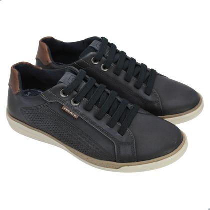 Imagem de Sapatenis Pegada Washed Azul Blue/Pull Up Conhaque