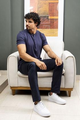 Imagem de Sapatênis Polo Plus Aumenta Altura Casual Com Solado Macio