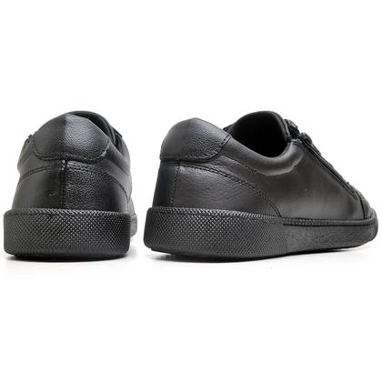 Imagem de Sapatênis Sapato Masculino C/ Zíper Slip On Confortável Macio