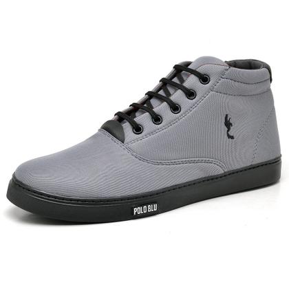 Imagem de Sapatenis Tenis Cano Alto Casual Masculino Botinha