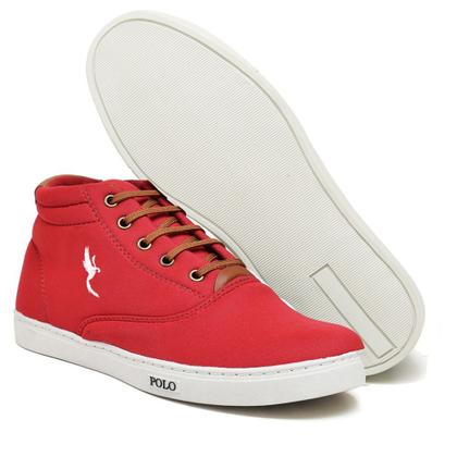 Imagem de Sapatenis Tenis Cano Alto Casual Masculino Botinha