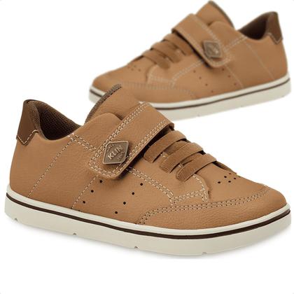 Imagem de Sapatênis Tênis Sapato Infantil Klin Mini Flyer Masculino Estiloso Tira Autocolante