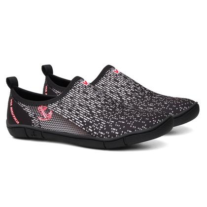 Imagem de Sapatilha Aquática Âncora Preto com Vermelho