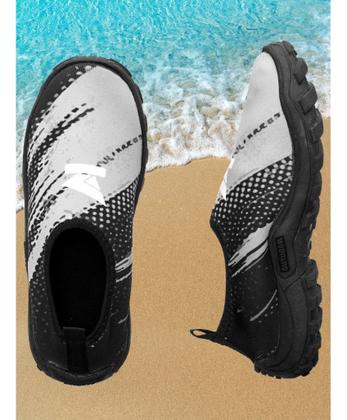 Imagem de Sapatilha Aquática Neoprene Trilha Cachoeira Tenis Híbrido Macio Para Esporte Natação Varias Cores