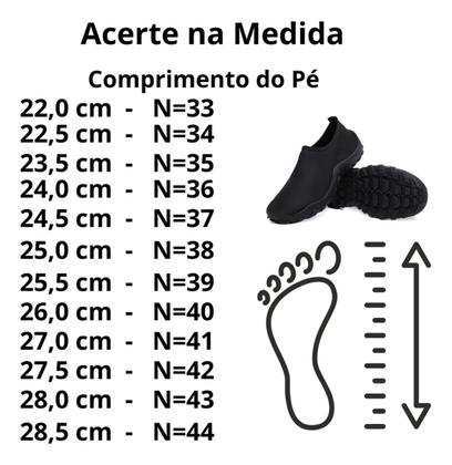 Imagem de Sapatilha Aquatica Preta Secarapido Sola Forte Confort Leve