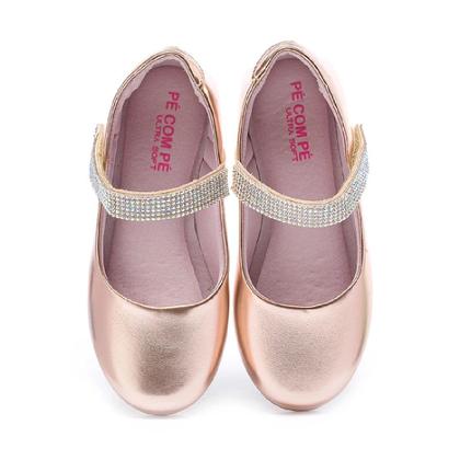 Imagem de Sapatilha Baby Boneca Infantil Menina Pé Com Pé Guty 29292