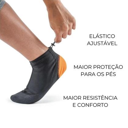 Imagem de Sapatilha Beach Tennis de Compressão Proteção No Esporte de Areia Com Elástico De Ajuste Praia Volei