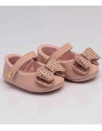 Imagem de Sapatilha Bebê Menina Rosa Klin