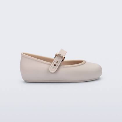 Imagem de Sapatilha Bebê Mini Melissa Soft Ballerina Baby Bege