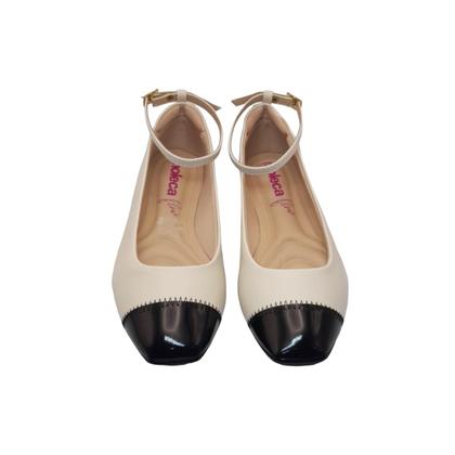 Imagem de Sapatilha Boneca Feminina Moleca Confortavel Bico Quadrado