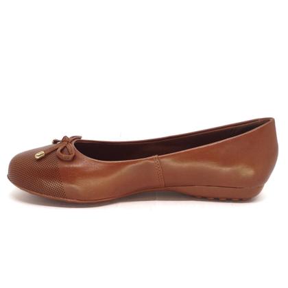 Imagem de Sapatilha Bottero Couro Bico Redondo Laço Frontal 353601