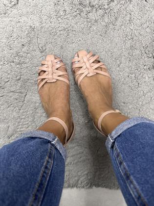 Imagem de Sapatilha Bottero Couro Legítimo Frente Fechada Nova