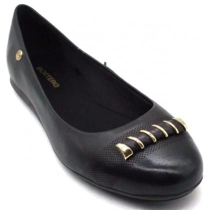 Imagem de Sapatilha bottero couro ref:342003 feminino