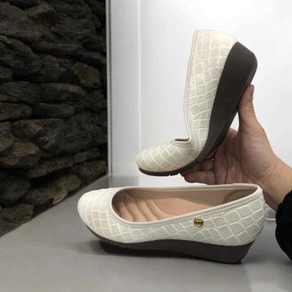 Imagem de Sapatilha Casual Feminina Moleca Com salto Anabela Ref: 5156864