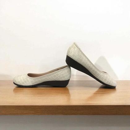 Imagem de Sapatilha Casual Feminina Moleca Com salto Anabela Ref: 5156864
