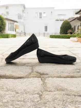 Imagem de Sapatilha Casual Feminina Moleca Com salto Anabela Ref: 5156864
