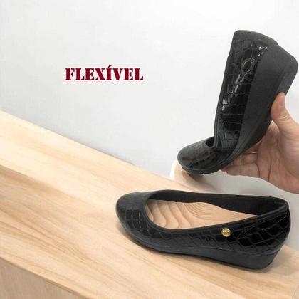 Imagem de Sapatilha Casual Feminina Moleca Com salto Anabela Ref: 5156864