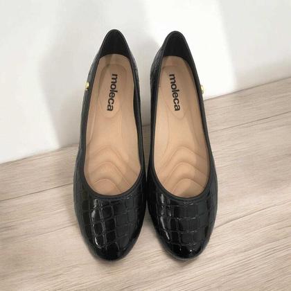 Imagem de Sapatilha Casual Feminina Moleca Com salto Anabela Ref: 5156864