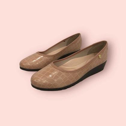 Imagem de Sapatilha Casual Feminina Moleca Com salto Anabela Ref: 5156864