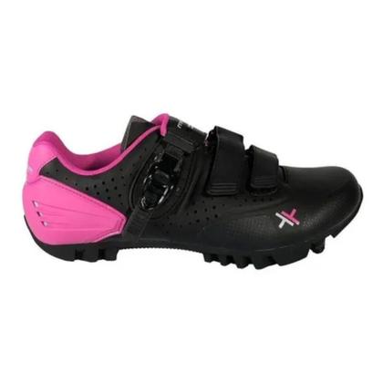 Imagem de Sapatilha ciclismo mtb mattos racing ttr tam 35 preto/pink